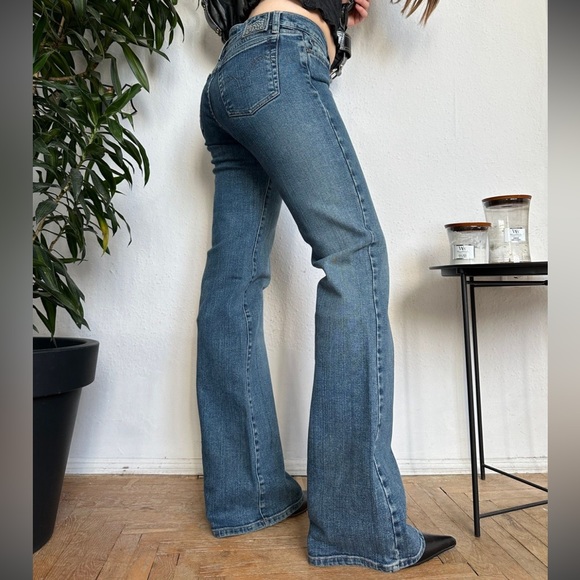 Marithe Francois Girbaud low rise flare jeans - Picture 3 of 10